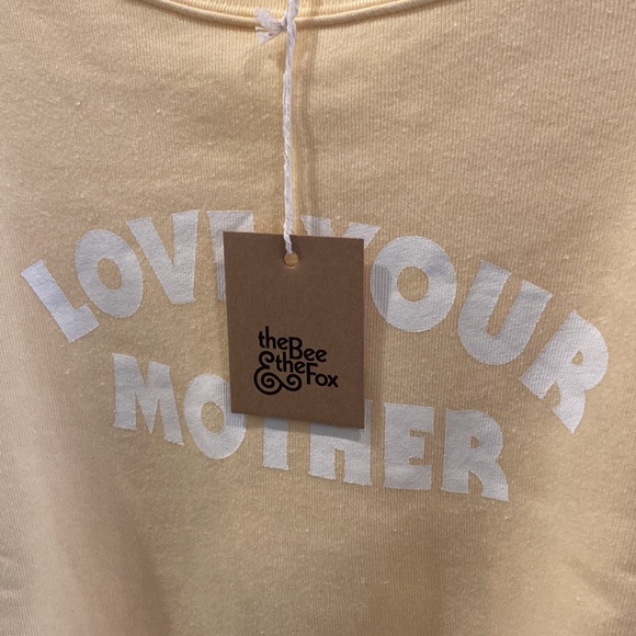 Cropped crew neck sweatshirt - Picture 2 of 2